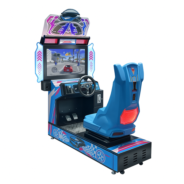 LumosArc Neon Rally XR Driving Cabinet