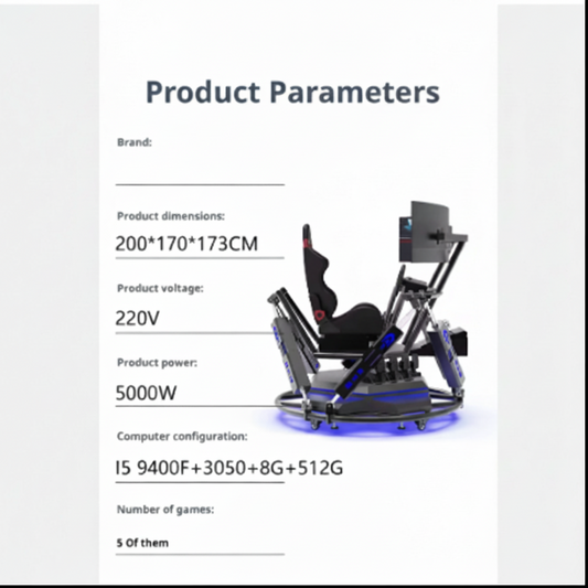 VorTech Quantum Motion Racing Simulator Rig